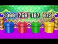 Mario Party 10 - Peach vs Daisy, Rosalina, Mario - Coin Challenge