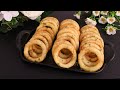 When you have 3 potatoes, make these crispy potato rings! so delicious that I cook almost everyday!