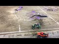 New Orleans Superdome Section 551, Row 1, 2018 Monster Jam Grave Digger