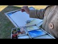 How to Paint in Watercolour | Painting the  Walberswick Ferry Shed
