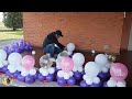 DIY BALLOON STAND AND BALLOON CENTERPIECE FOR TABLE | TAGALOG | OFW LIFE | CHRISPH TV 051