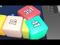 Cubes 2048.io - my pauses in the last game