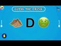 Can you Guess The Drink By Emoji |  Drink Emoji Quiz | GuessUS