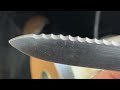 There is no shortage of ways to sharpen serrations, I have tried many. Here is my favorite.