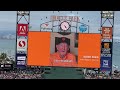 Kevin Mitchell’s Speech on Will Clark Retirement Ceremony at Oracle Park San Francisco 7/30/22