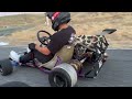 Gas vs Electric Go Kart // Race Track POV (200cc vs 20,000w)