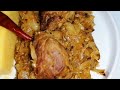 Varza murata calita cu carne de porc | Sour Cabbage With Pork - Romanian Recipe