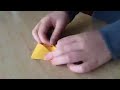 Origami Water bomb time lapse