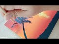 The happiest Sunset 🌅 / Acrylic Painting for Beginners