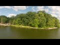 Flying over Sippo Lake---Canton, Ohio