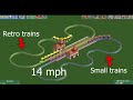 RCT2 - Ride overview - Transport rides