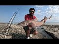 South Wales Beach Fishing - Smooth Hounds on rough ground
