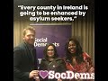 Gary Gannon speaking on East Wall protests, EVERY county in Ireland to be 