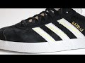 Adidas Gazelle Shoes BLACK/WHITE | On-feet + Unboxing