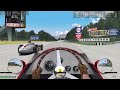 Onboard - 1955 Ferrari 625 at Full Circuit of Monza with Oval - Grand Prix Legends - 1080p
