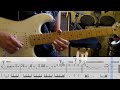 Bon Jovi - Always guitar solo lesson (with tablatures and backing tracks)