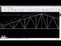 Creating Assembly drawings from multi span truss in Tekla Structures