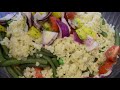 Green Bulgur Salad A healthy and well balanced flavour