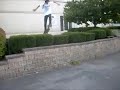 Skateboarding ramped slow motion