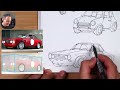 2 Tips To Sketch ANY CAR In Perspective!