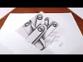 Papeles Enrollados Como Dibujarlos.  Volumen. Rolled Papers. How to draw them and give them volume.