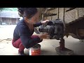 Mechanical Girl: Repair Complete Restoration Truck Rear-wheel Drive System - Truck Wheels