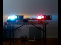 rotating strobe light system