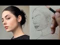 shading and blending skills to create lifelike portraits By Loomis Method
