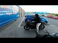 Cbr500r sunset ride to the shop ( pure exhaust sound )