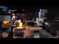 Incredible forging machine at factory. Most dangerous machine I've ever seen.