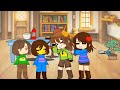 /Canon Frisk and Chara meet their Fanon ship\ Undertale Gacha Club