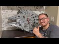 UCS Millennium Falcon Stand Review and Install Efferman Stand:Vonado