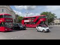 BRAVE TROOPER GETS FLIPPED OFF HORSE IN CENTRAL LONDON