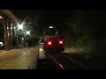 LORAM Rail grinder through Exeter with a siren show