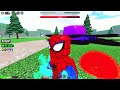 Spiderman & Miles Have ELEMENTAL POWERS in Roblox!