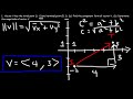 Calculus 3 - Intro To Vectors