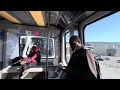 SFO AirTrain Red Line ride from Terminal 3 to 1