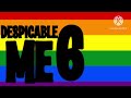 despicable me 6 (fake and custom) (rainbow background)