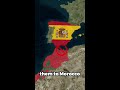Why does Morocco hate Spain ? #shorts