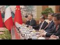 China's Xi and Italy's Meloni Meet in Beijing