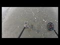 Metal Detecting finds clad & fishing weights at Bolsa Chica State Beach