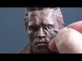 Sculpting Timelapse -Arnold Schwarzenegger (Terminator T-800)