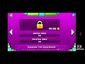 Jugando Stereo Madness y mi nivel creado en Geometry dash premium