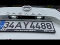 How to Change Nissan Qashqai 2023 J12 License Plate Lights with LED