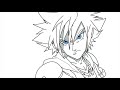 Sora vs Saix Kingdom Hearts | FAN Anime| Mekbuda Animations