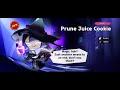 Prune Juice Cookie animation pull