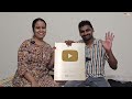 1 Million Family Members | Gold Button Unboxing ✨️ | Uma Telugu Traveller