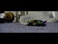 Slow motion toy car crash!