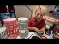 HOW MANY PLATES CAN I EAT?! SUSHI STACKING CHALLENGE in Taiwan!! #RainaisCrazy @RainaHuang