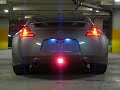 Nissan 370Z Borla Cat Back Exhaust plus Dome and 3rd Braking Light modification